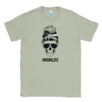 Matcha Black Glitter Cowhide Patterned Mom Skull Classic Tee - Bettercallsaul