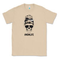 Mushroom Black Glitter Cowhide Patterned Mom Skull Classic Tee - Bettercallsaul