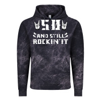 Cloud Black 50 birthday rock whitw Vintage Hoodie - Bettercallsaul