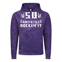 Cloud Purple 50 birthday rock whitw Vintage Hoodie - Bettercallsaul