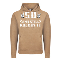 Vintage Coffee 50 birthday rock whitw Vintage Hoodie - Bettercallsaul