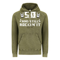 Vintage Olive 50 birthday rock whitw Vintage Hoodie - Bettercallsaul