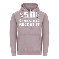 Vintage Zinc 50 birthday rock whitw Vintage Hoodie - Bettercallsaul