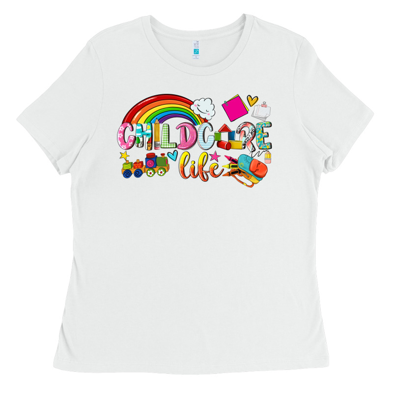 Childcare Life Ladies Tee by NancyCooperArtShop | Teevron