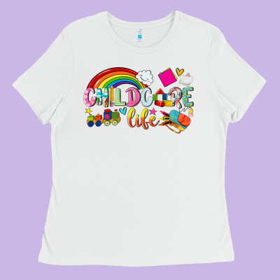 Childcare Life Ladies Tee Designed By Nancycooperartshop