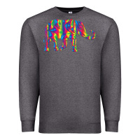Charcoal Heather Elephant1687 Premium Sweatshirt - tuanDangUi
