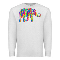 Oatmeal Heather Elephant1687 Premium Sweatshirt - tuanDangUi