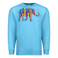 Ocean Blue Elephant1687 Premium Sweatshirt - tuanDangUi