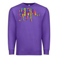 Purple Elephant1687 Premium Sweatshirt - tuanDangUi