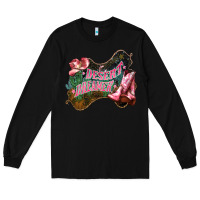 Black Desert dreamer Cowgirl boots hat Long Sleeve Tee - HowdyJamesFarm