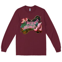 Burgundy Desert dreamer Cowgirl boots hat Long Sleeve Tee - HowdyJamesFarm