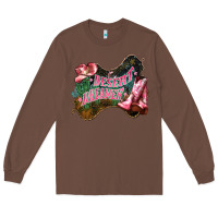 Chestnut Desert dreamer Cowgirl boots hat Long Sleeve Tee - HowdyJamesFarm