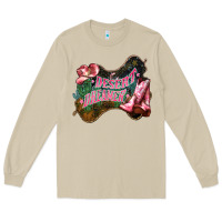 Mushroom Desert dreamer Cowgirl boots hat Long Sleeve Tee - HowdyJamesFarm