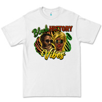 White black history vibes Premium Tee - NancyCooperArtShop