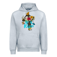 Heather Grey he is rısen with cross and butterfly Urban Hoodie - Artiststas