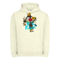 Pigment Pistachio he is rısen with cross and butterfly Urban Hoodie - Artiststas