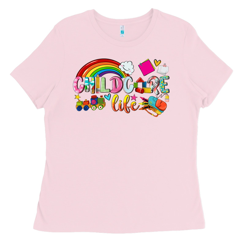 Childcare Life Ladies Tee by NancyCooperArtShop | Teevron
