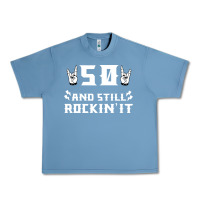 Pebble Blue 50 birthday rock whitw Urban Heavy Tee - Bettercallsaul