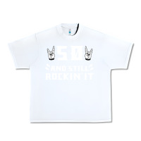 White 50 birthday rock whitw Urban Heavy Tee - Bettercallsaul