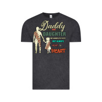 Vintage Black Daddy And Daughter Not Always Eye To Eye But Always Heart To Heart Vintage Tee - Bettercallsaul