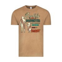 Vintage Camel Daddy And Daughter Not Always Eye To Eye But Always Heart To Heart Vintage Tee - Bettercallsaul
