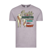 Vintage Zinc Daddy And Daughter Not Always Eye To Eye But Always Heart To Heart Vintage Tee - Bettercallsaul