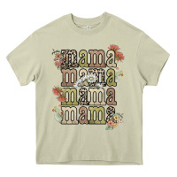 Mossy mama mama mama mama western flower Heavy Core Tee - NancyCooperArtShop