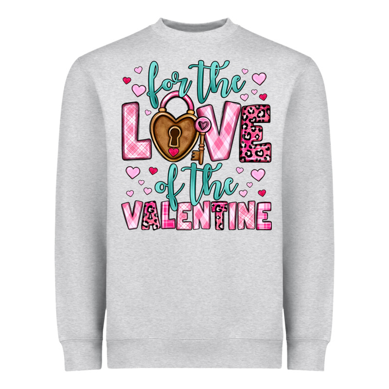 For The Love Of The Valentine Heavyweight Sweatshirt by OliviaCreatesArt | Teevron