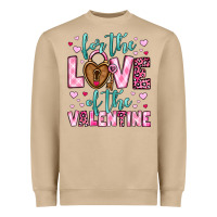 Mushroom for the love of the valentine Heavyweight Sweatshirt - OliviaCreatesArt