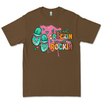 Cacao if you aint crockin you aint rockin Premium Tee - MaliasSmallBusiness