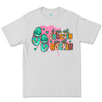 Dove Grey if you aint crockin you aint rockin Premium Tee - MaliasSmallBusiness