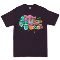 Plum if you aint crockin you aint rockin Premium Tee - MaliasSmallBusiness