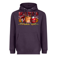 Plum balls deep in christmas spirit Heavyweight Hoodie - CowhideDigitalArt