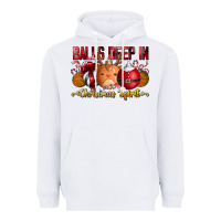 White balls deep in christmas spirit Heavyweight Hoodie - CowhideDigitalArt