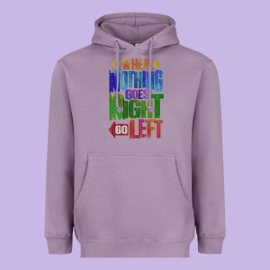 Motivational Direction Quote Heavyweight Hoodie Designed By Tuandangui