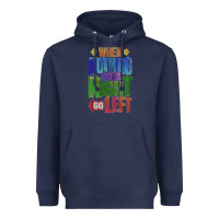 Navy motivational direction quote Heavyweight Hoodie - tuanDangUi
