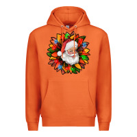 Carrot santa claus with sunflower christmas bbs Premium Hoodie - BundleAndBundleShop
