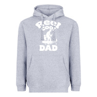 Heather Grey Reel Cool Dad fathers day fishing adventure Heavyweight Hoodie - tuanDangUi