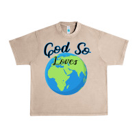 French Oak God So Loves Urban Heavy Tee - Bettercallsaul