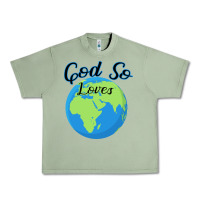 Oil Green God So Loves Urban Heavy Tee - Bettercallsaul
