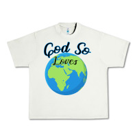 Pistachio God So Loves Urban Heavy Tee - Bettercallsaul