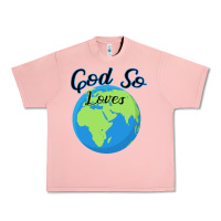 Salmon God So Loves Urban Heavy Tee - Bettercallsaul