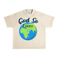 Sandshell God So Loves Urban Heavy Tee - Bettercallsaul