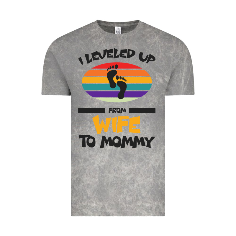 I Leveled Up From Wife To Mommy Vintage Tee by Bettercallsaul | Teevron