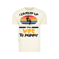 Vintage Arctic I Leveled Up From Wife To Mommy Vintage Tee - Bettercallsaul