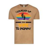 Vintage Camel I Leveled Up From Wife To Mommy Vintage Tee - Bettercallsaul