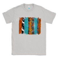 Moon Dust Western Leopard Glitter Aztec Cowhide Pattern Brushstroke Classic Tee - Bettercallsaul