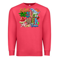 Cardinal summer time Premium Sweatshirt - CowhideDigitalArt
