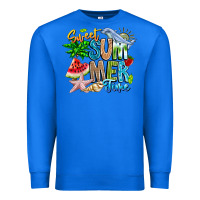 True Royal summer time Premium Sweatshirt - CowhideDigitalArt