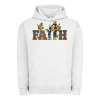 Pigment Lunar Rock faith cross and butterfly with sunflower leopard and roses Urban Hoodie - Artiststas